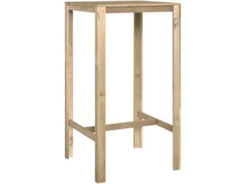Bartafel Hout - Hoge Tafel - Buiten Ontspannen - Geïmpregneerd