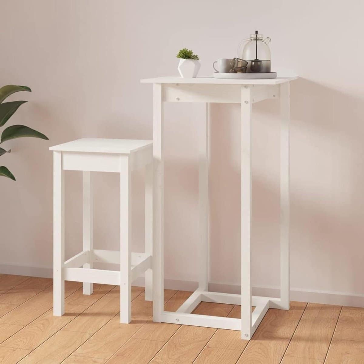 bartafel massief hout keuken tafel gezellig borrelen