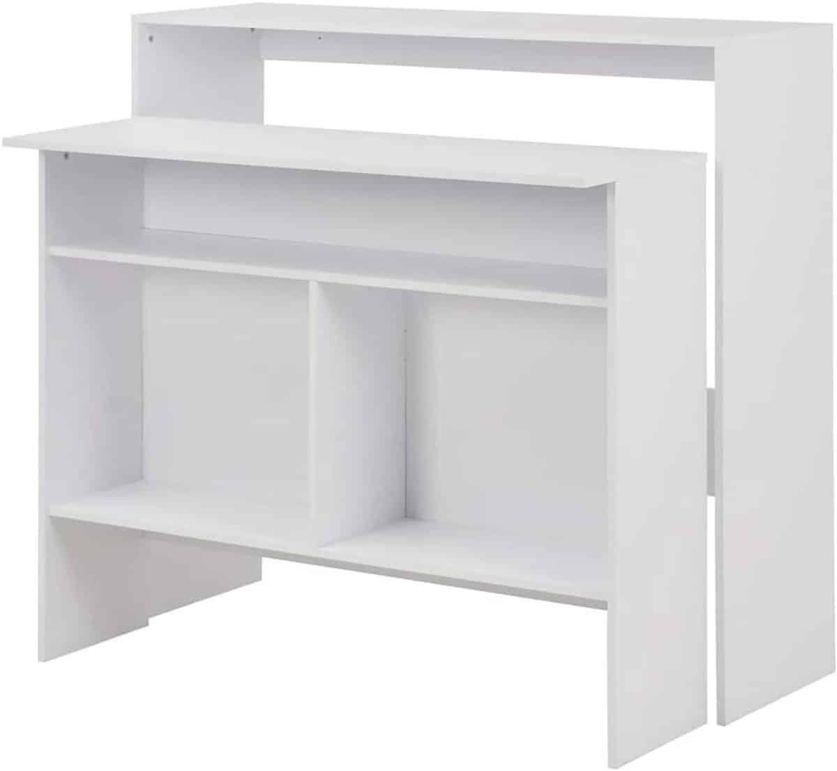 bartafel met bladen hoge tafel drank serveren