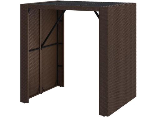 Bartafel met glasplaat - Statafel Buiten Hoge Tafel - Terras