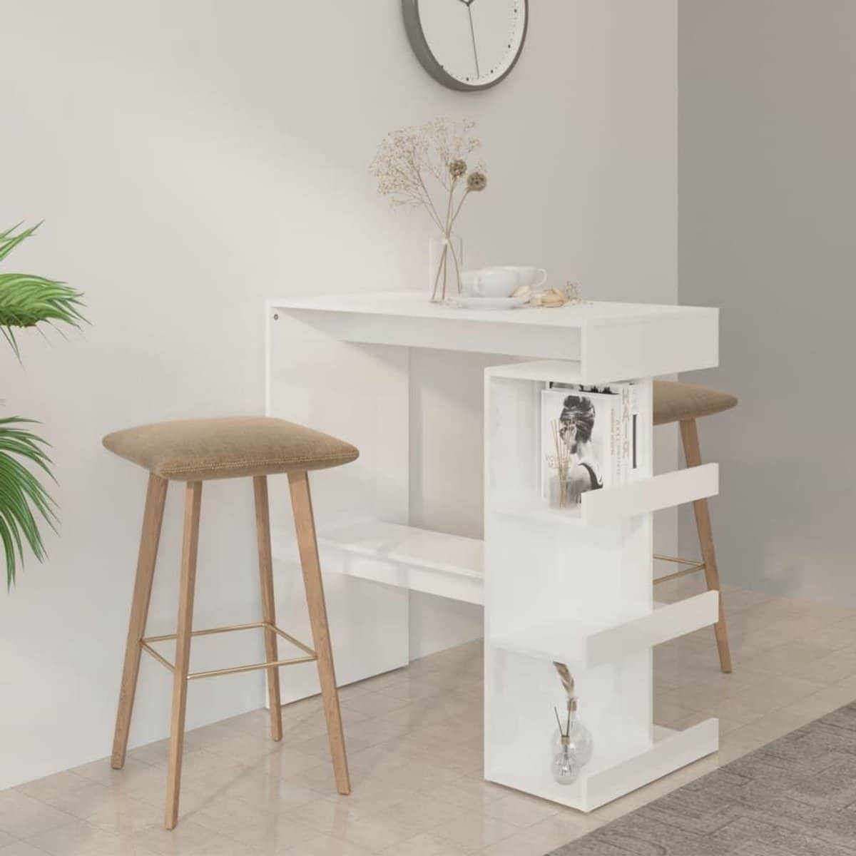 bartafel met rek statafel keuken eten en borrelen