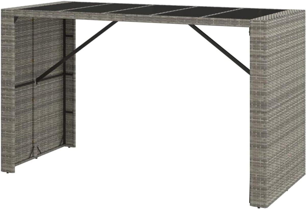 bartafel polyrotan tuintafel statafel buitenruimte genieten gehard