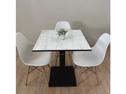 Bartafel Vierkant - Restauranttafel Bistrot - Dagelijks Gebruik - Massief