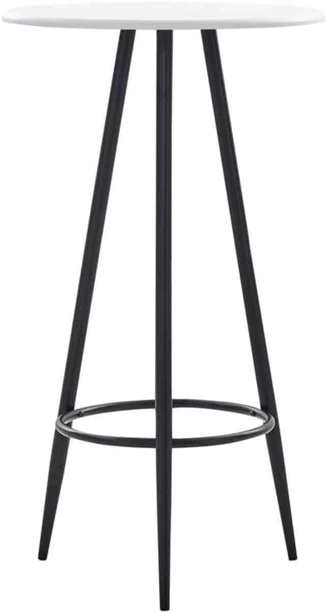 bartafel wit hoge tafel kleine ruimte stabiele