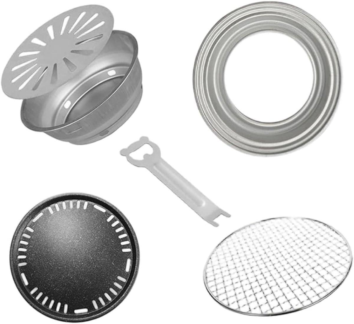 bbq grill set buitenkeuken houtskool buiten koken