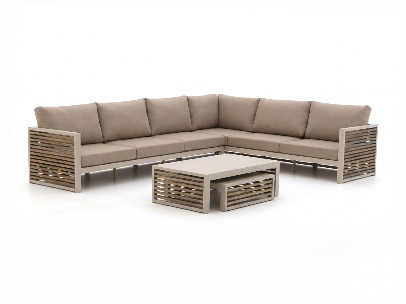 bellagio cadora hoek loungeset 4 delig rechts 6 zits laagste prijsgarantie!