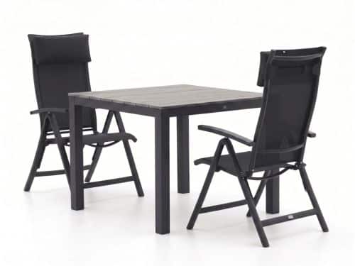 Bellagio Lugo/Fidenza 90cm dining tuinset 3-delig verstelbaar - Laagste prijsgarantie!