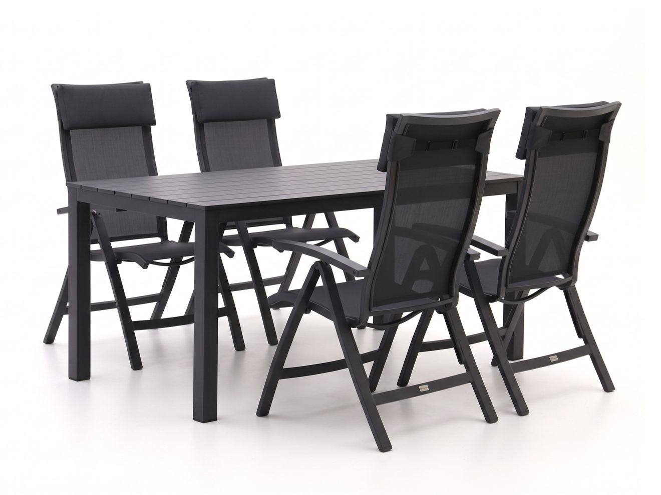 bellagio lugo/menzano 160cm dining tuinset 5 delig laagste prijsgarantie!