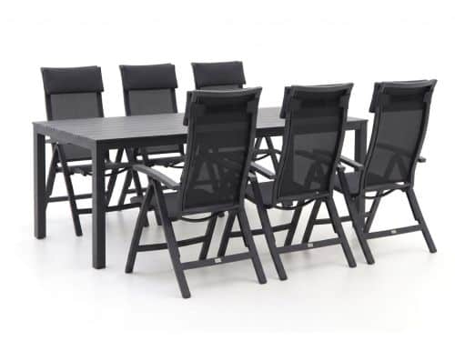 Bellagio Lugo/Menzano 220cm dining tuinset 7-delig - Laagste prijsgarantie!