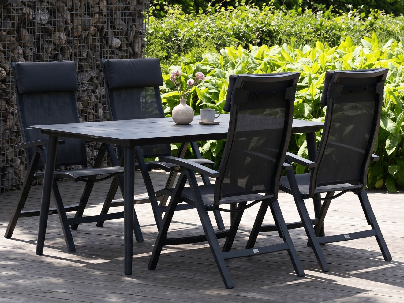bellagio lugo/sora 160cm dining tuinset 5 delig laagste prijsgarantie!