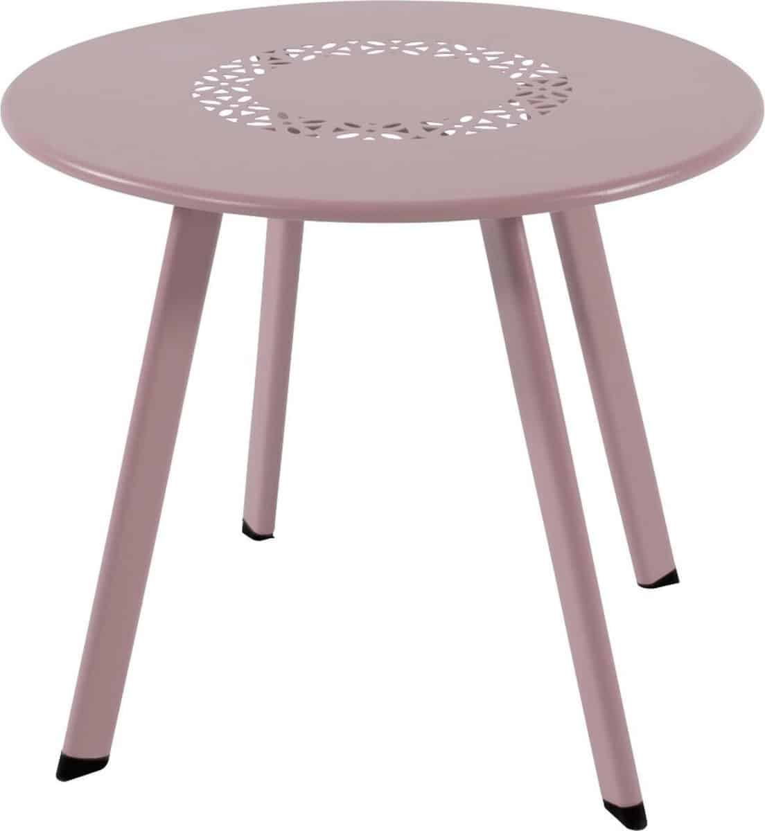 bijzettafel dali roze 40 cm