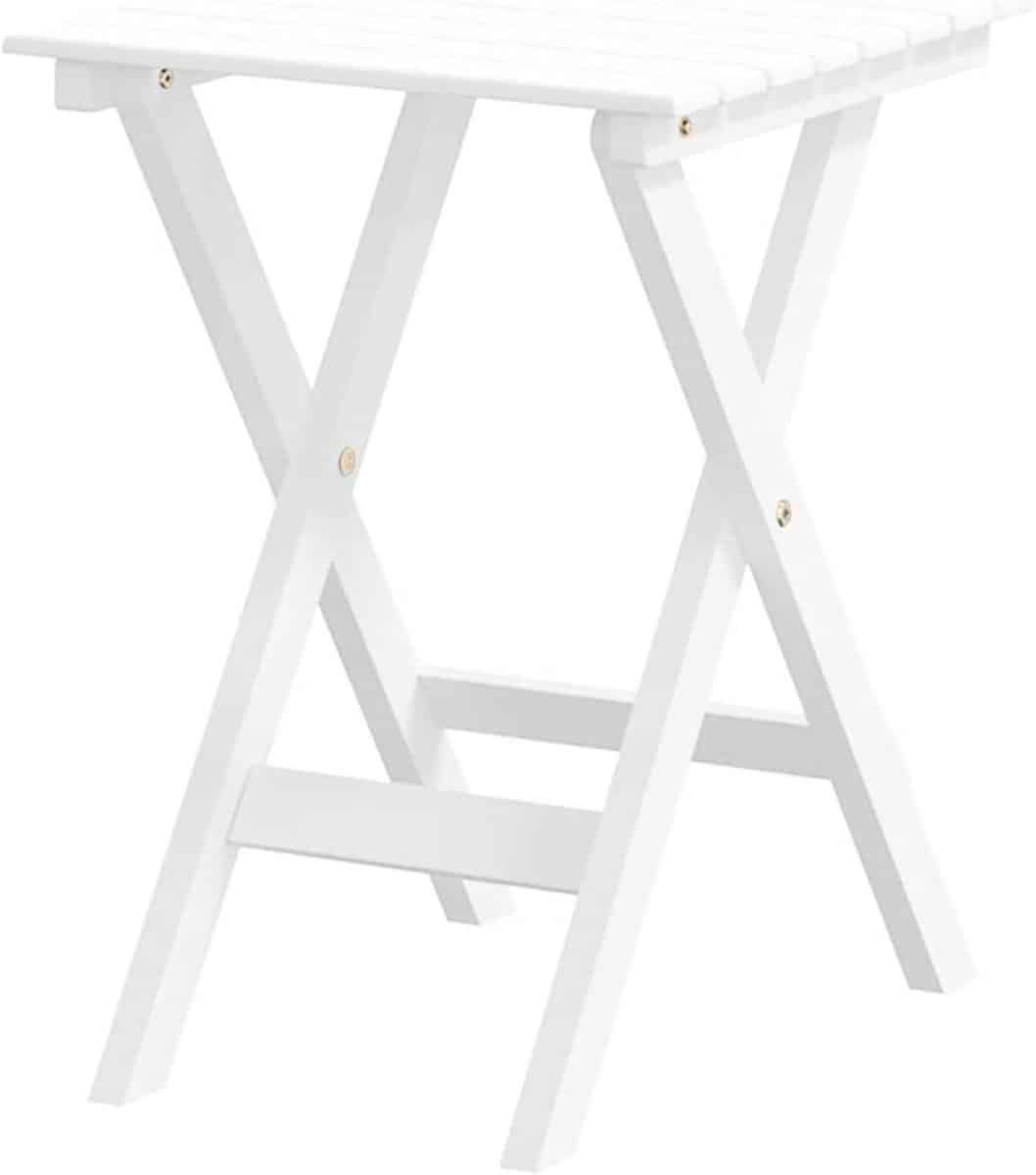 bijzettafel inklapbaar houtentafel balkontafel buiten zitten massief