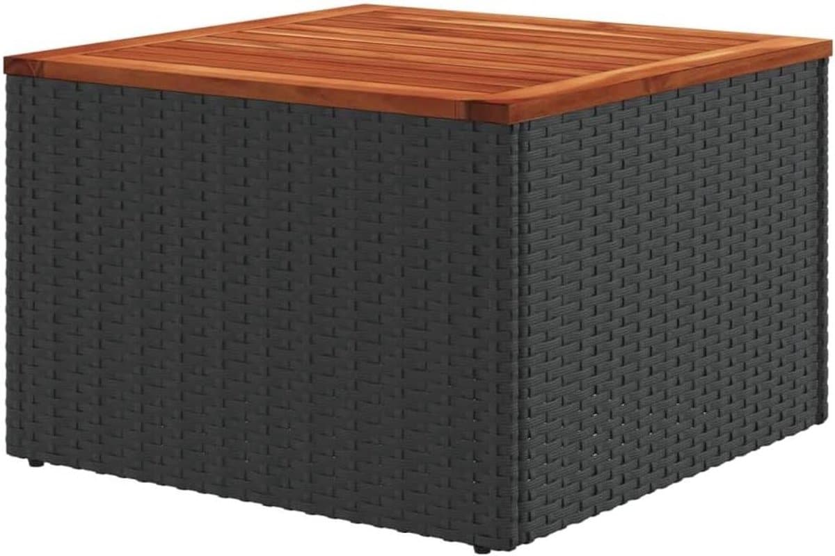 bijzettafel tuin koffietafel rotan buiten ontspannen onderhoudsvriendelijk