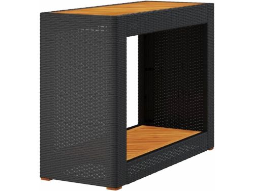 Bijzettafel - Tuin tafel - Buiten ontspannen - Acaciahouten blad