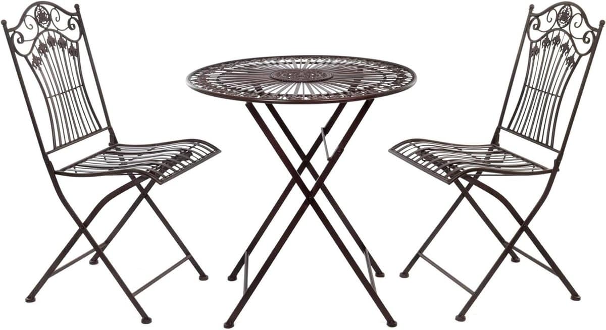 bistroset 3 delig klaptafel met stoelen kleine ruimtes