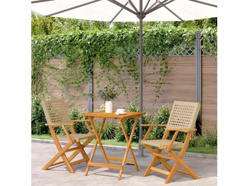 Bistroset 3-delig - Tafel en stoelen - Buiten genieten