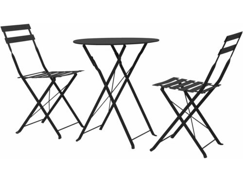 Bistroset 3-delig - Tafel en stoelen - Buiten Zitten
