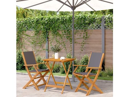 Bistroset 3-delig - Tafel en stoelen - Buiten Zitten