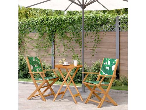 Bistroset 3-delig - Tafel en stoelen - Genieten buiten