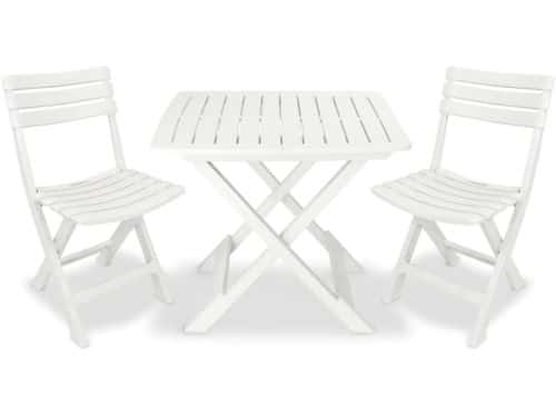 Bistroset 3-delig - Terras Set - Buiten Zitten - Inklapbaar