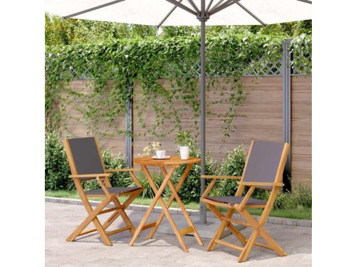 Bistroset 3-delig - Terrasmeubilair - Buiten Zitten - Massief Hout