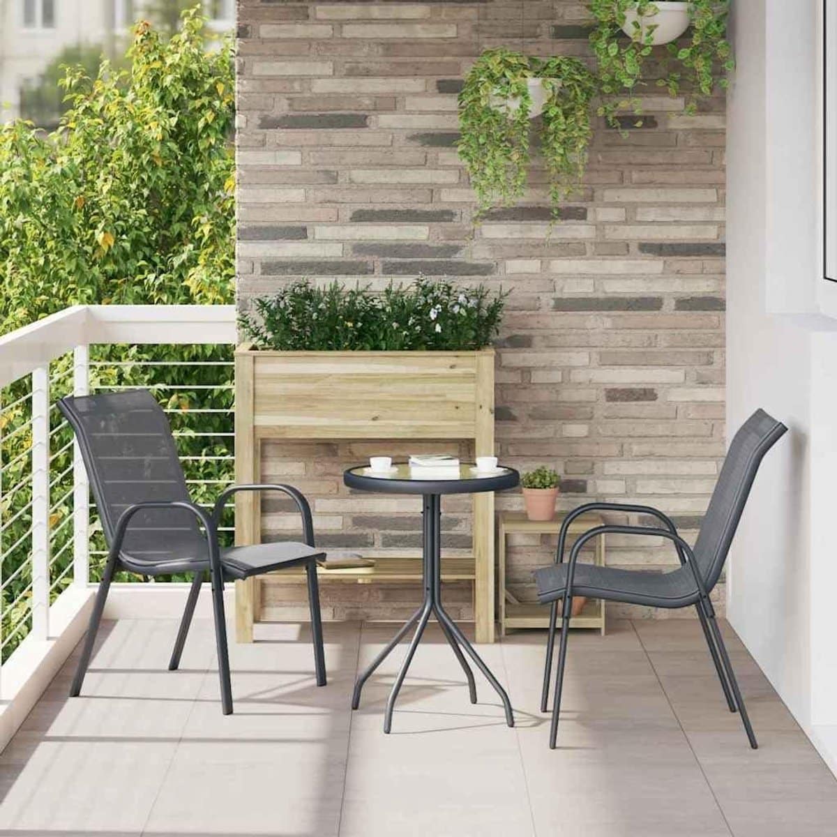 bistroset tuinmeubelen terras set buiten zitten roestbestendig