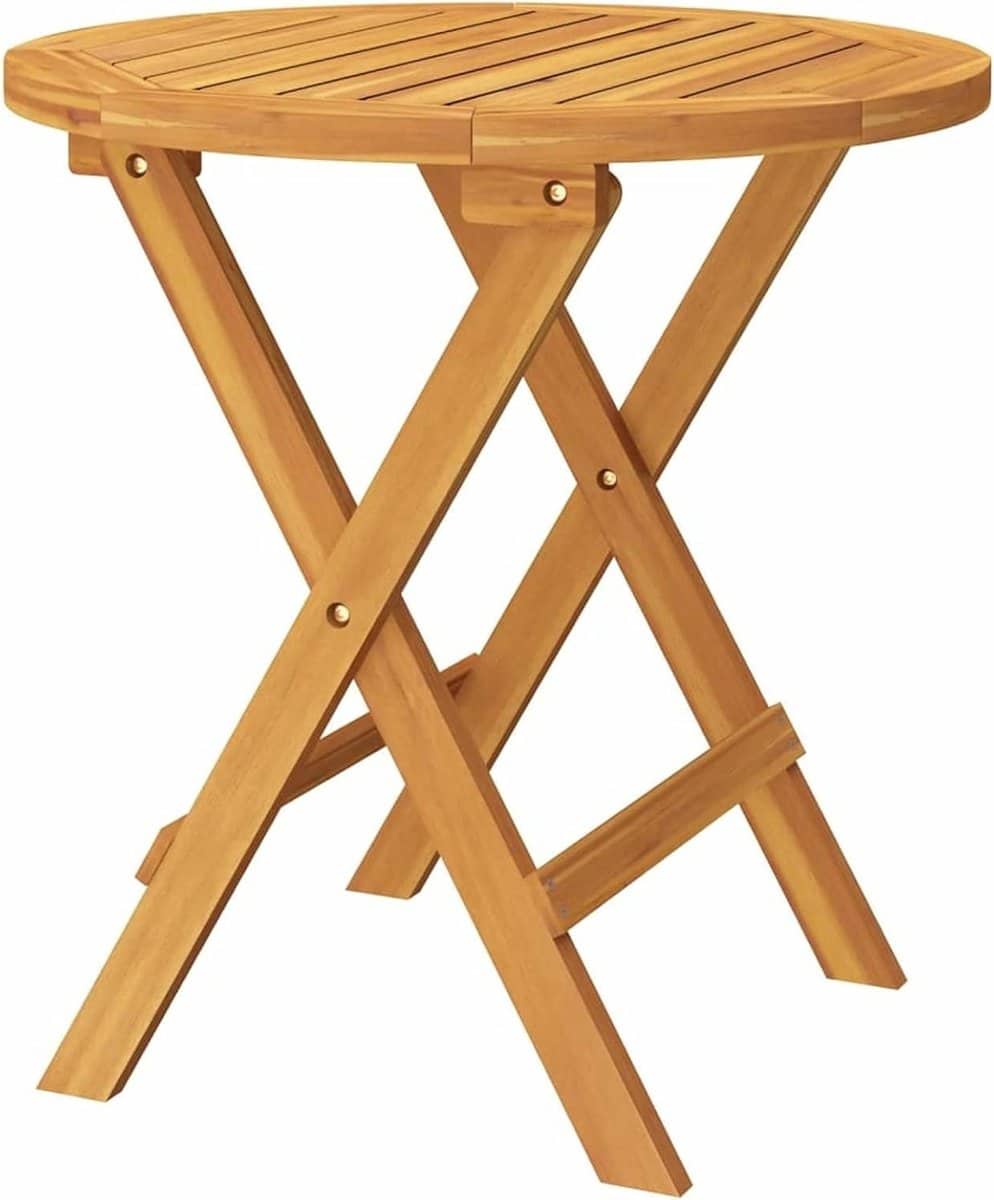 bistrotafel hout bijzettafel klaptafel terras gebruik massief