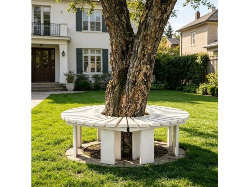 Boombank Buiten - Tuinbank Rond - Ontspannen in Tuin