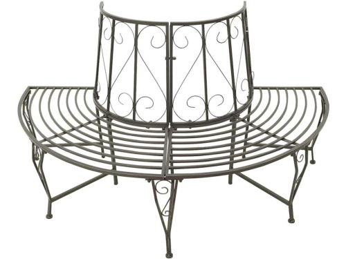 Boombank - Zitbank tuin - Buiten ontspannen - Halfrond design