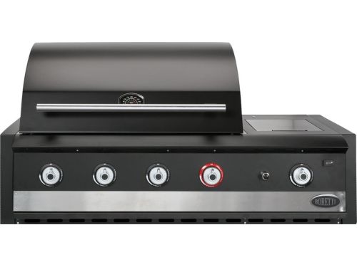 Boretti - Ibrido Top - gas/houtskool Inbouwbarbecue Buitenkeuken - inbouw