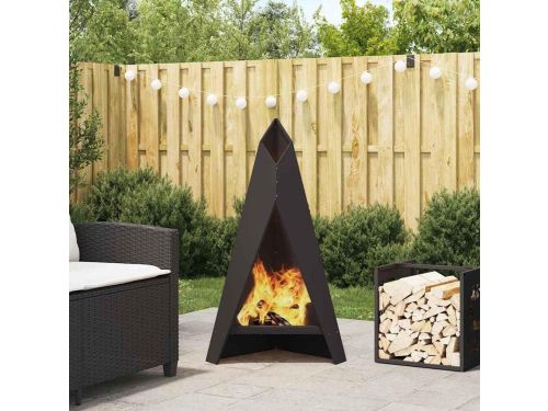 Buitenhaard Staal - Vuurschaal Tuin - Sfeerverwarming Terras - Roestbestendig