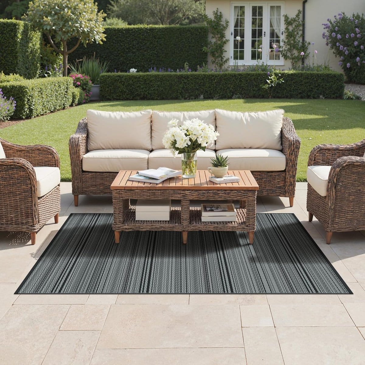 buitenkleed terraskleed tuinkleed buiten ontspannen waterdicht omkeerbaar
