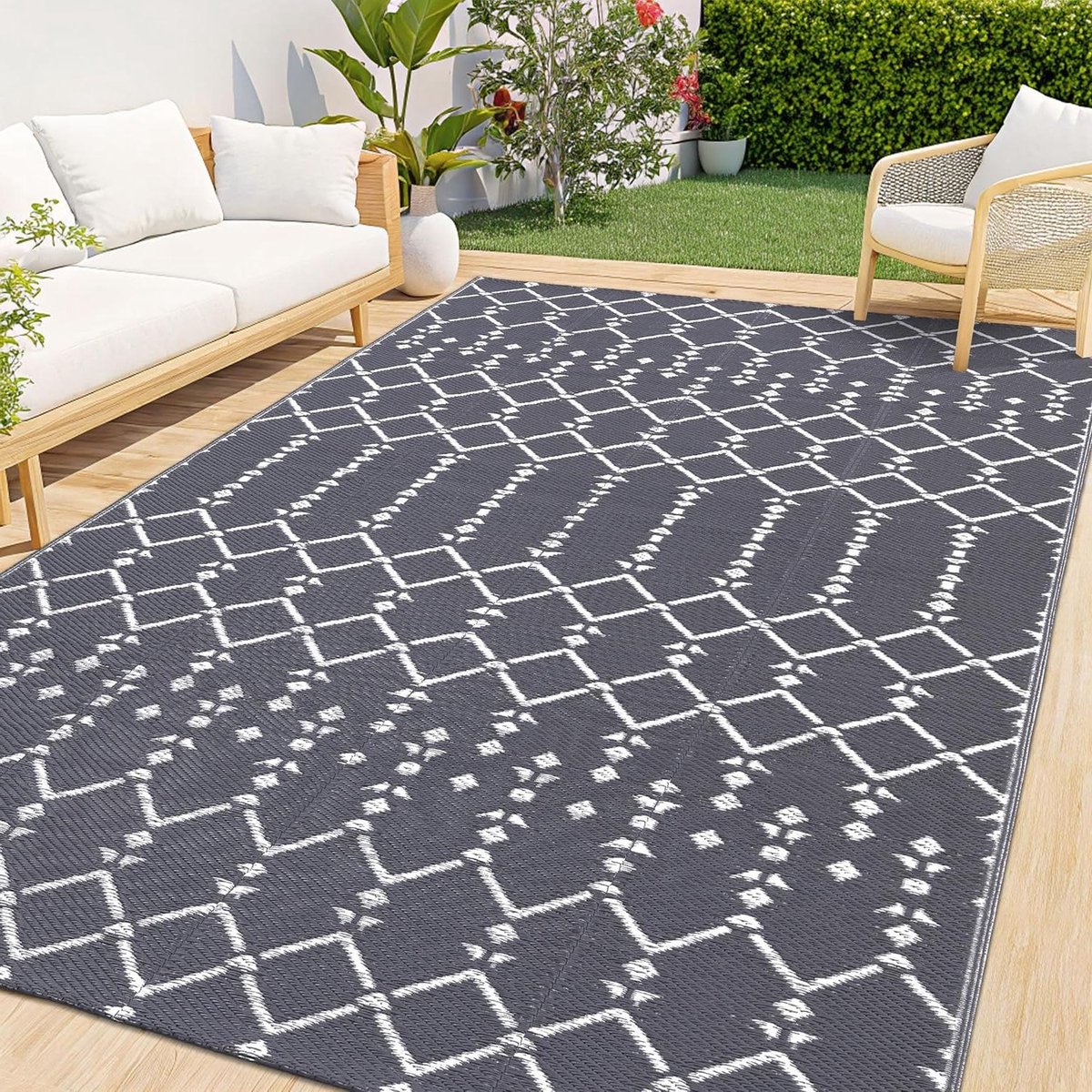 buitentapijt terrastapijt buitenkleed buiten leven waterdicht omkeerbaar