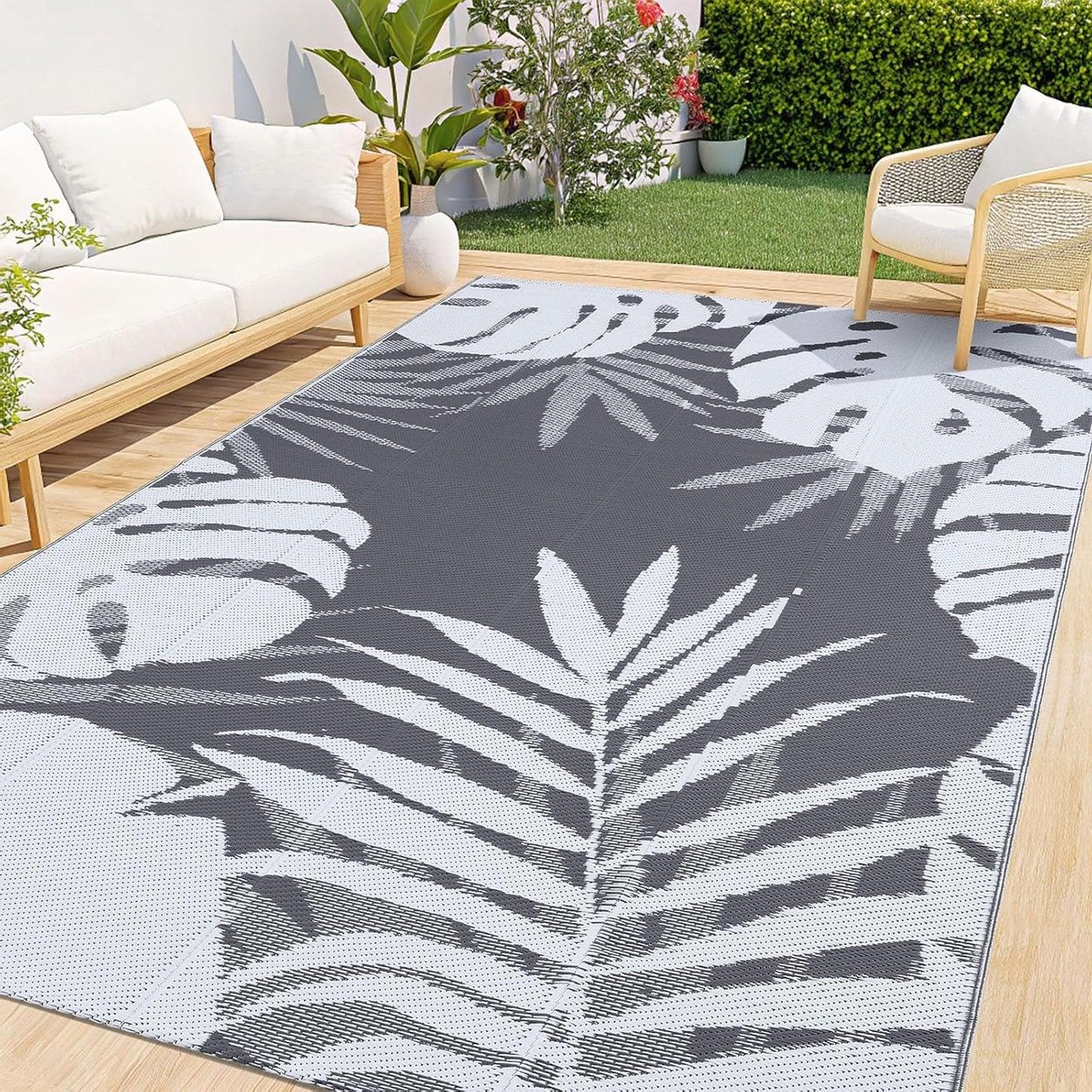 buitentapijt waterdicht buitenkleed omkeerbaar terras en camping