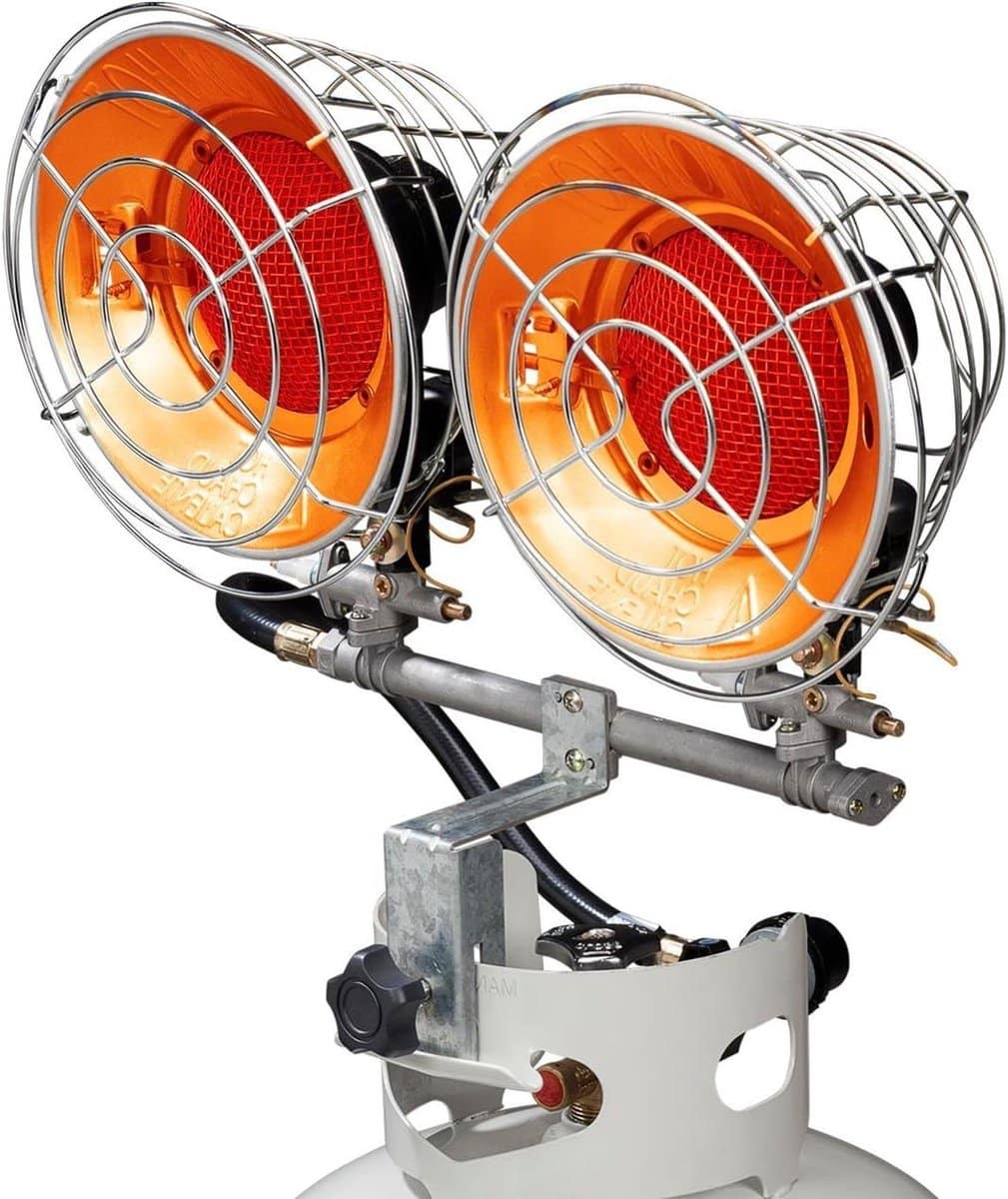 buitenverwarming propaan terras heater buiten verwarmen dubbele