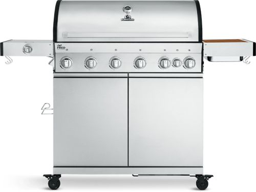 BURNHARD® Gas BBQ Fat FRED | 6-Brenner Gasgrill Deluxe