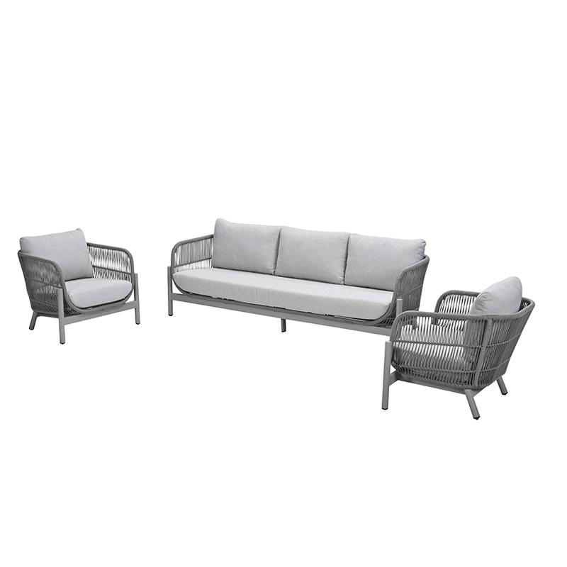 catanzaro loungeset taupe/valley sand garden impressions garden impressions