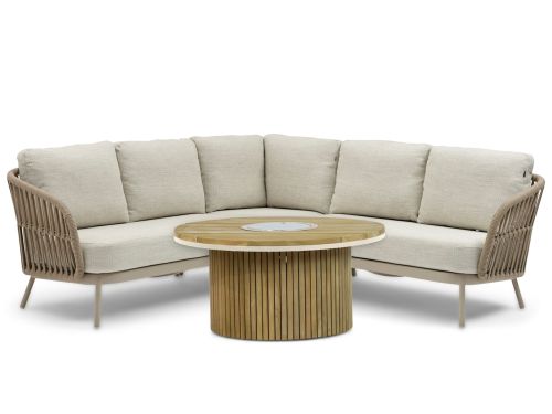 Coco Elara/Fire Nest 110 cm hoek loungeset 4-delig