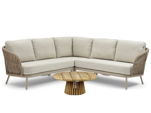 Coco Elara/Fungo 75 cm hoek loungeset 4-delig