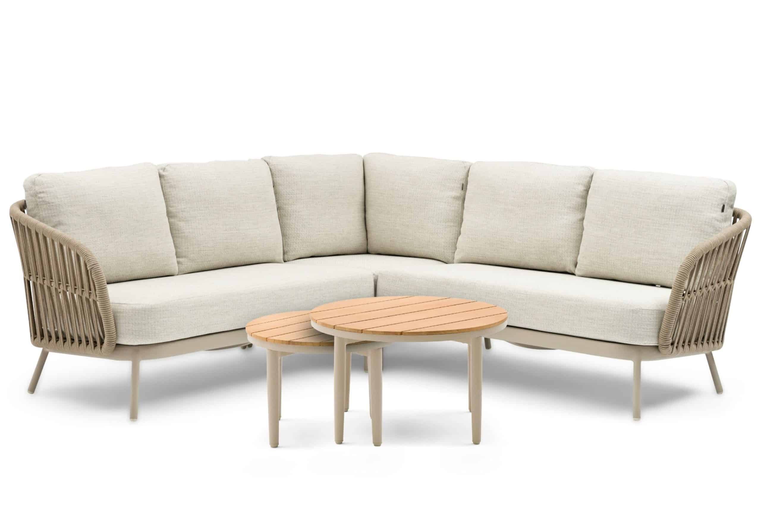 coco elara/toscane 50/70 cm hoek loungeset 5 delig
