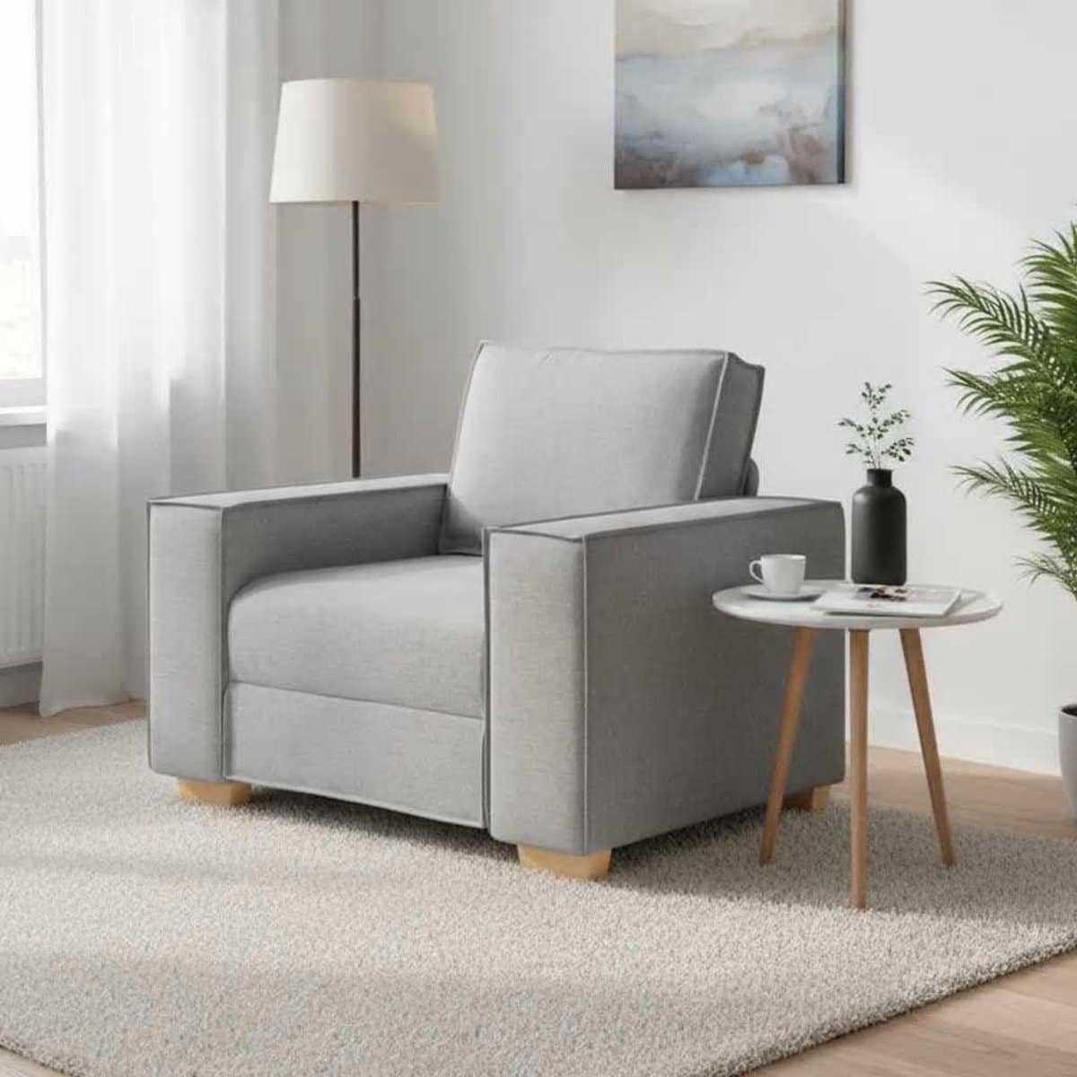 comfortabele zetel gestoffeerde bank stoel ontspannen zitten