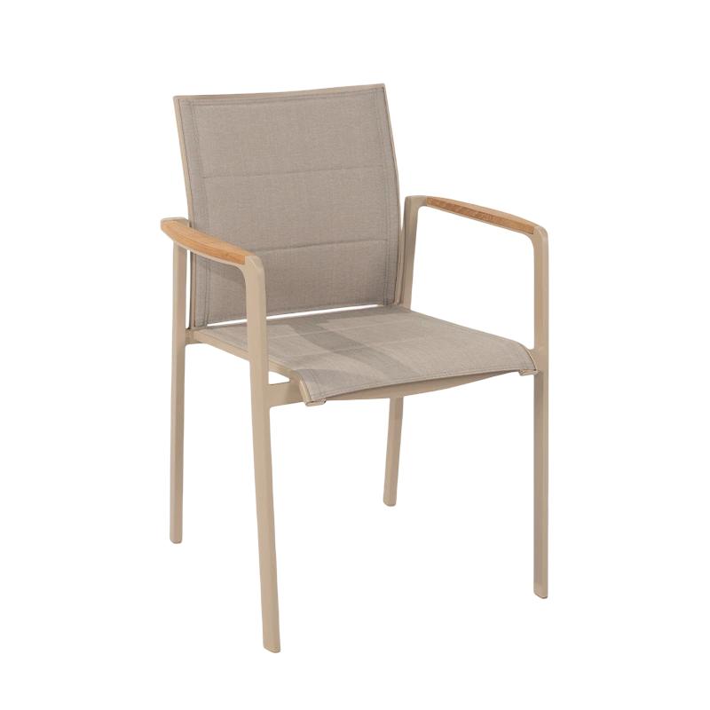 cortina dining tuinstoel latte 4so 4so