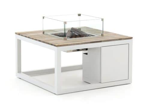 Cosiraw lounge vuurtafel 100x100x55cm - Laagste prijsgarantie!