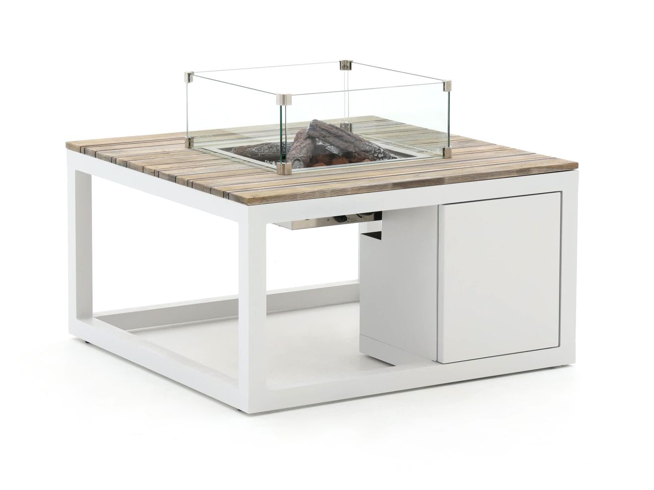 cosiraw lounge vuurtafel 100x100x55cm laagste prijsgarantie!