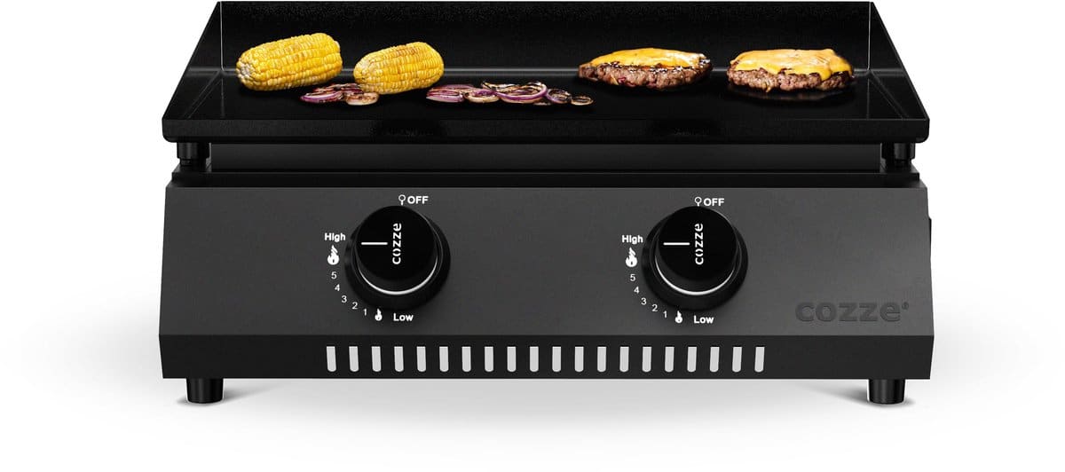 cozze® g 400 gas plancha bbq 2 gasbranders bakplaat