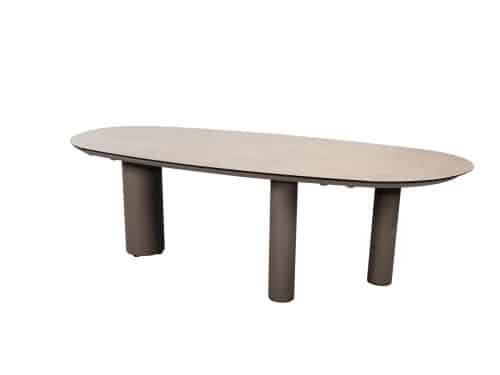 Denia dining table terre ceramic print 240X105x75 cm