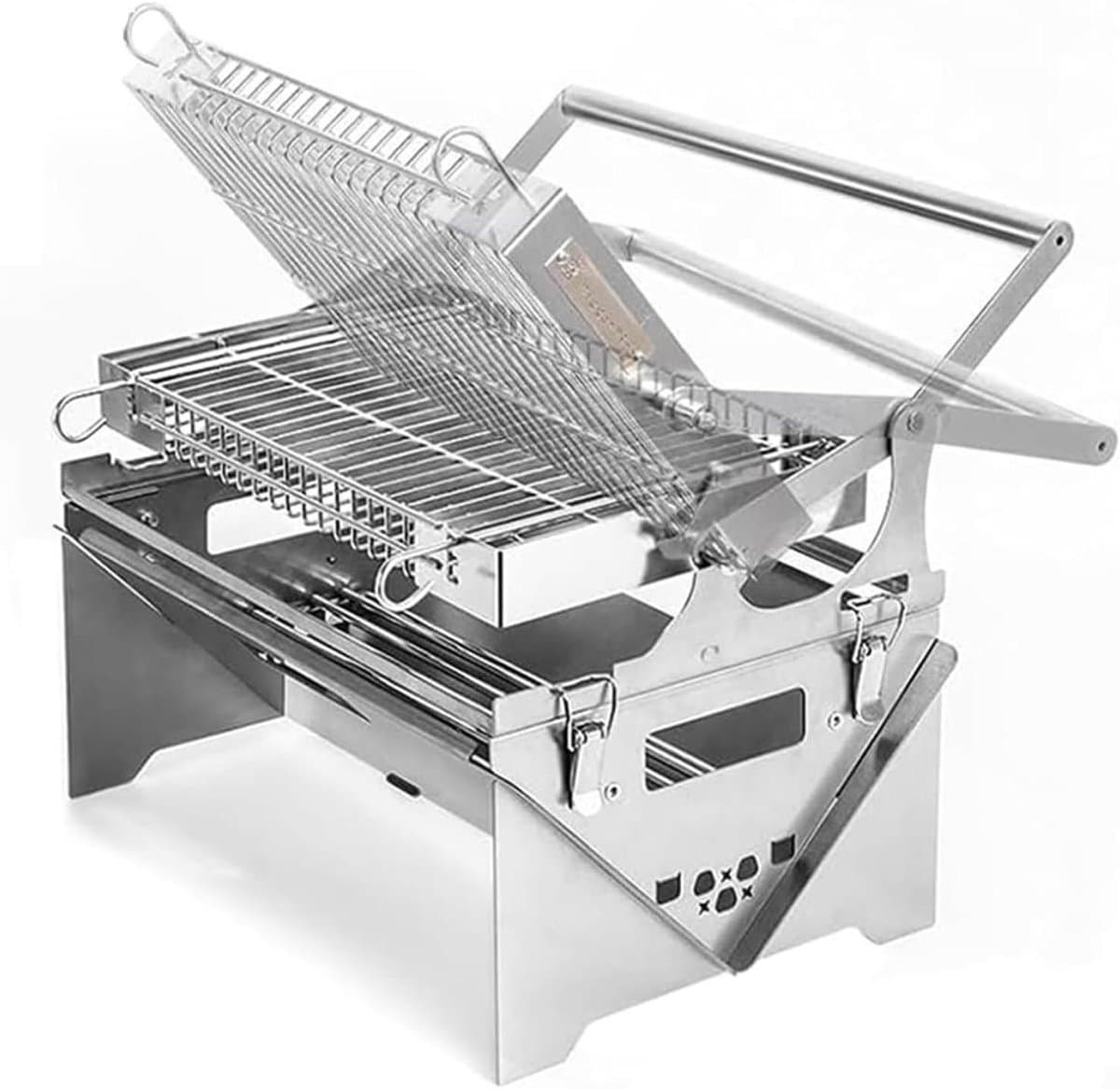 draagbare buitengrill houtskool bbq kamperen en picknicks