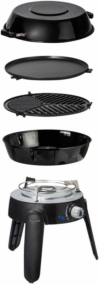 draagbare gas bbq compacte grill kamperen balkon park