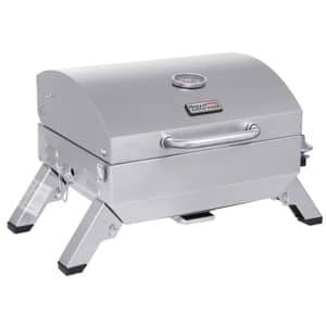 Draagbare Gas Grill met Opvouwbare Benen en Afsluitbaar Deksel