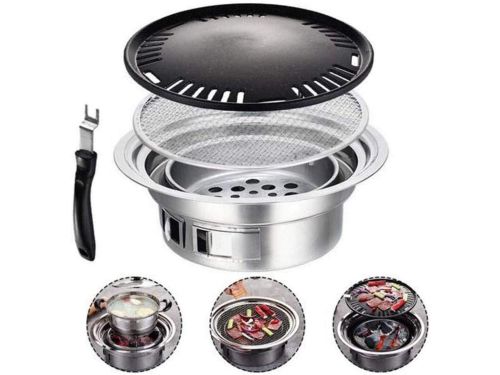 Draagbare Houtskool BBQ Grill - Yakiniku Grill Tafelgrill - Buiten